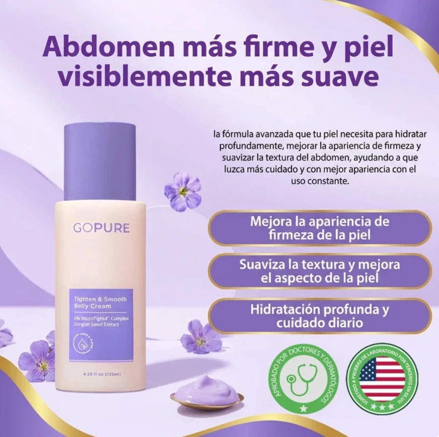 GOPure Crema Reafirmante Abdominal