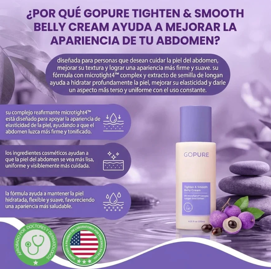 GOPure Crema Reafirmante Abdominal