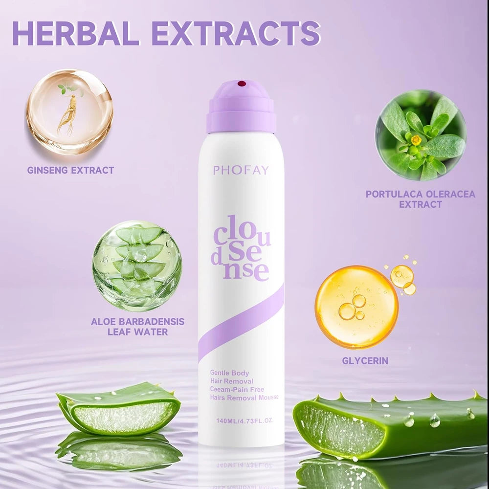 Spray Depilatorio Corporal Piel Sensible Phofay