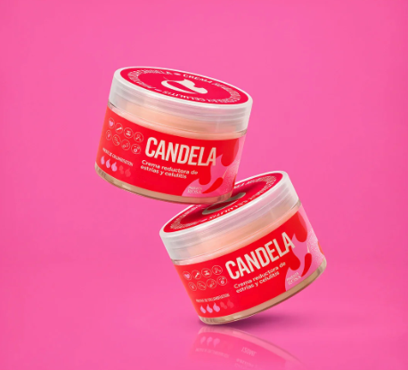 CREMA CANDELA PARA ESTRIAS Y CELULITIS