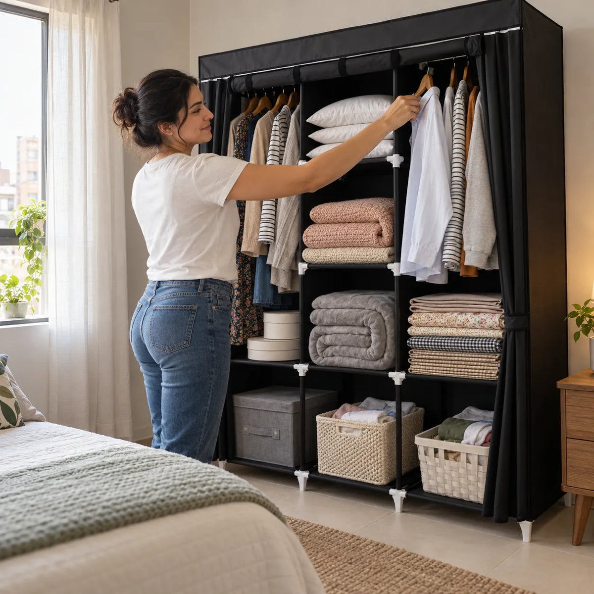 Armario Closet 8 Estantes