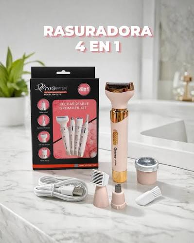 Depiladora 4 en 1